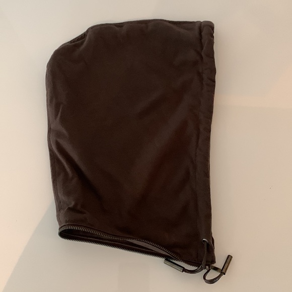 Cole Haan genuine leather jacket with detachable cotton jersey hood. ✨LIKE NEW✨ - Picture 14 of 15